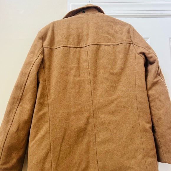 Dockers Tan Coat with Classic Collar - Picture 9 of 9